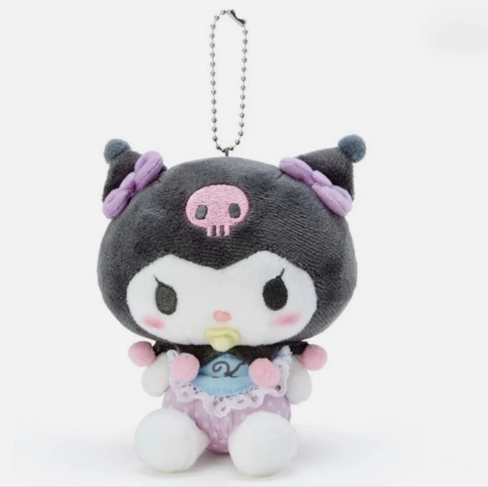 Sanrio Kuromi Baby Mascot Plush Keychain